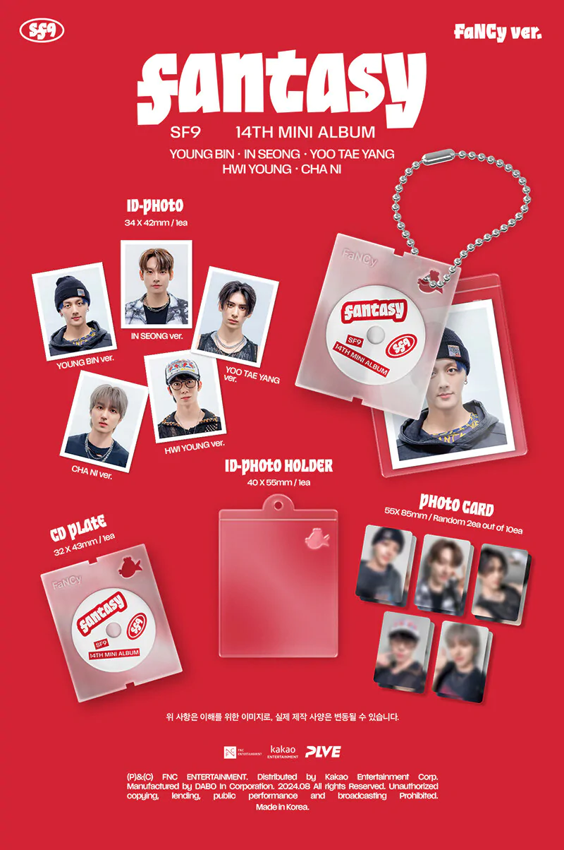 SF9 FANTASY 4期 SF9 - FANTASY (FaNCy Version) (PLVE) (14th Mini Album